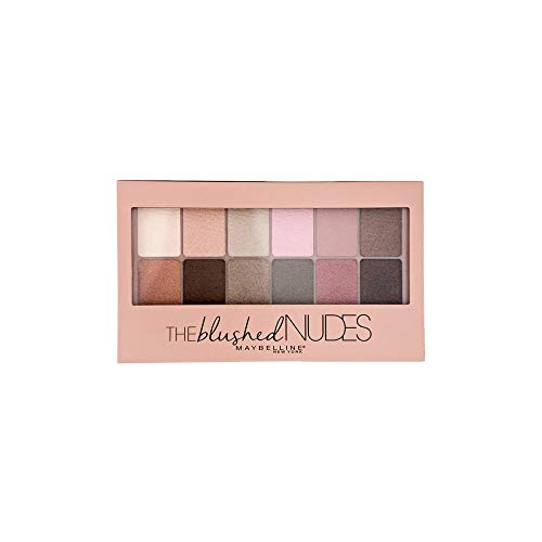 Maybelline New York Blushed Nudes Paleta de Sombras de Ojos, Tono: 01 - 73 g