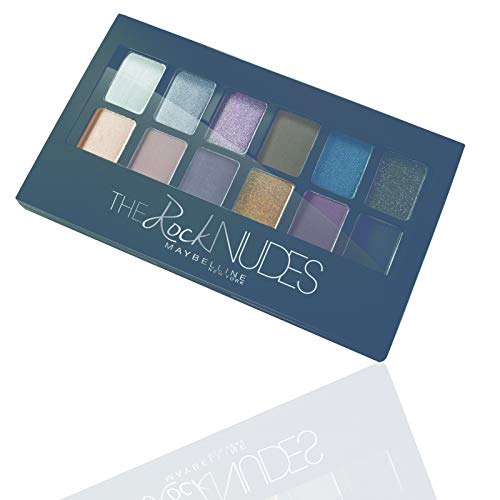 Maybelline New York Paleta de Sombras de Ojos The Rock Nudes