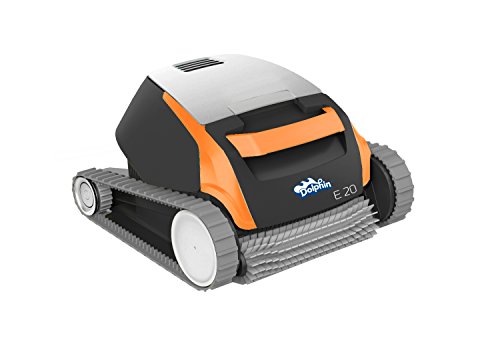 Maytronics - Dolphin Robot Limpiafondos Eléctrico, Negro, gris y naranja