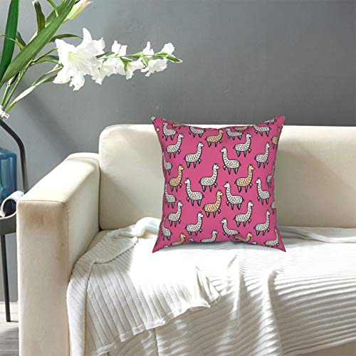 Me Llamo - Funda de almohada decorativa para sofá, dormitorio, sala de estar, 45,7 x 45,7 cm