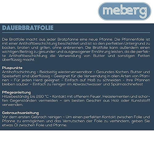 meberg NOSPL01 - Juego de 2 protectores para sartenes (24 y 26 cm de diámetro)