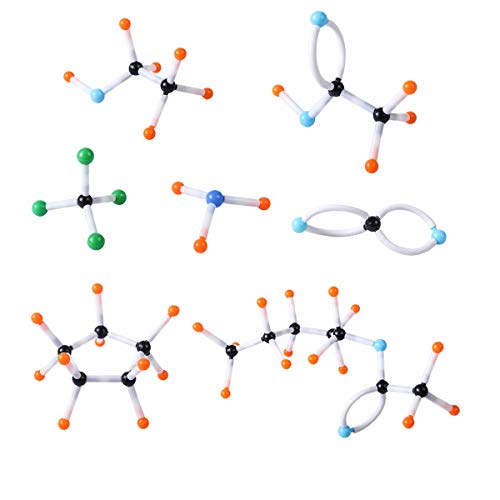 Mengger Modelos Moleculares Kit 96pcs Química Orgánica e Inorgánica Química Científica atomía Atomizador enseñanza Set de Aprendizaje Molecular Modelo Molecular