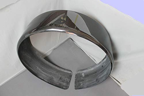 Mercedes-Benz Clase G W463 W463a Anillo de cubierta de rueda de repuesto de carbono Compartimiento de almacenamiento trasero 2007-2020