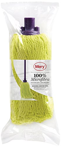 Mery 0440.01 - Fregona microfibras, color lima y morado