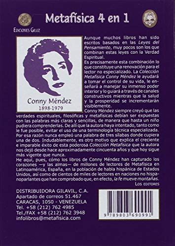 Metafísica 4 en 1. El librito azul, Pequeño método para comprender la Biblia, Los secretos de Enoch, Decretos de Conny Méndez - Volumen III