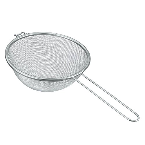 Metaltex 116820 Tamiz de cocina 20cm de acero inoxidable, Plateado