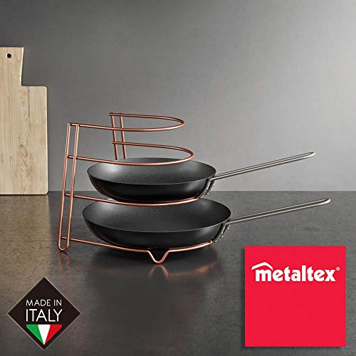 Metaltex Canyon Copper - Sartenero de 4 Alturas, Color Cobre