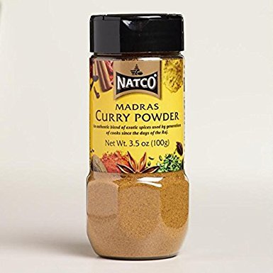 Mezcla de Especias Curry Madras Natco 100g