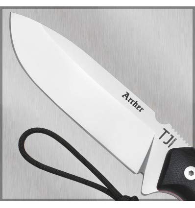 MIGUEL NIETO Nieto - 1091-G10. Cuchillo Archer. Herramienta para Caza, Pesca, Camping, Outdoor, Supervivencia y Bushcraft