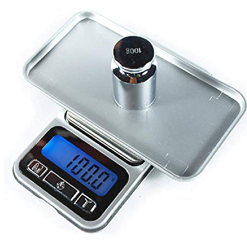 Mini balanza digital Multifunción de bolsillo portátil Teléfono portátil Desine Style Plataforma de pesaje inoxidable Retroiluminación Joyería Scale-200g