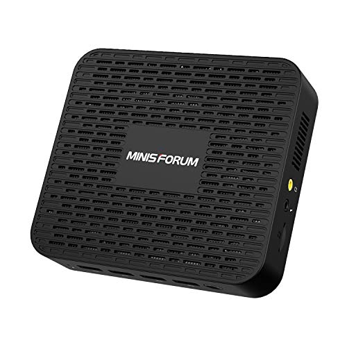 Mini PC 8GB LPDDR4 256GB SSD Procesador Intel Celeron J4125 Quad Core (hasta 2.7GHz) Windows 10,4X Puertos USB 3.0, 2X Gigabit Ethernet, Micrófono Digital, HDMI 2.0 / Mini DP, Wi-Fi de Doble, BT 4.2