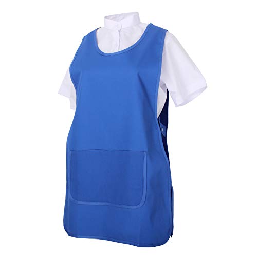 MISEMIYA - Delantal Impermeable Uniforme ESTÉTICA Laboral Limpieza CLINICA Hospital Veterinaria SANIDAD Médico Enfermera - Ref.868 - XL, Delantal Limpieza 868-11 Azul