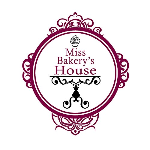 Miss Bakery's House® Caja para cupcakes - 6 agujeros - blanco - 10 piezas