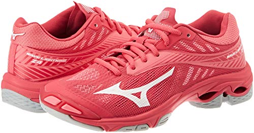 Mizuno Wave Lightning Z4, Zapatillas para Mujer, Rosa (Azalea/Wht/Camelliarose 001), 41 EU