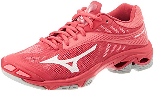 Mizuno Wave Lightning Z4, Zapatillas para Mujer, Rosa (Azalea/Wht/Camelliarose 001), 41 EU