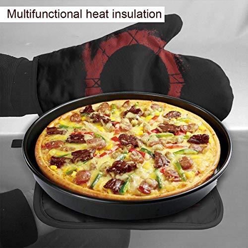 Mjmhvfhtgdcgdcx War Omega Símbolo -Manoplas y soportes para ollas resistentes al calor guantes de cocina