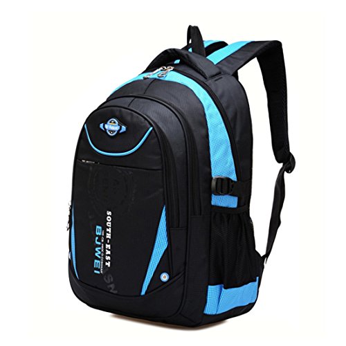 Mochila Escolar para Niñas Estudiantes Bolso Colegio Impermeable Mochilas Escolares niños - Azul Oscuro