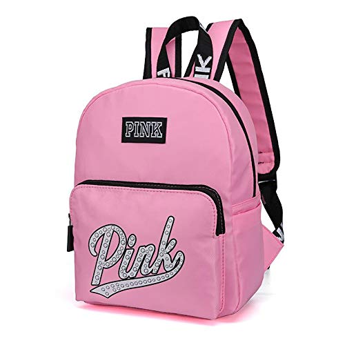 Mochila Escolar Rosa Mochilas Escolares Mochila De Moda con Letras para Niñas Ocio Bolso para Niños Ventas Directas Mochila Escolar Mochila Escolar Rosa