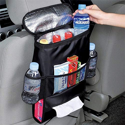 Modenny 2 UNIDS Bolsa de Almacenaje de Leche para el Coche Asiento Organizador de la Espalda dorsal Aislante Asiento de las Bebidas Titular Mantener Enfriador Botella Caliente Bolsa Colgante Con Bolsi