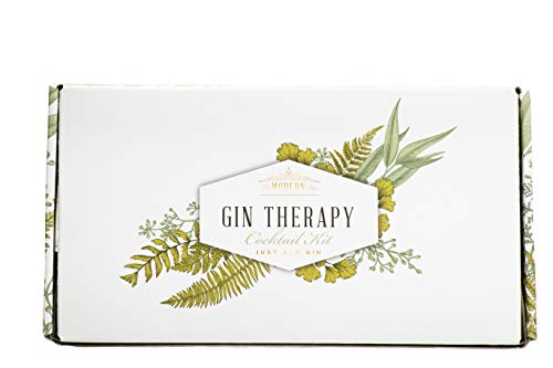 Modern Gourmet Foods, Kit para Cocteles Terapéuticos con Gin, Incluye 4 Mezcladoras para Cocteles y Adornos Comestibles en Forma de Perla