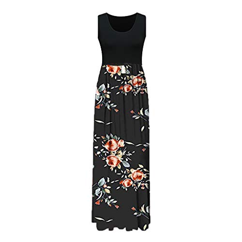 MOMOXI Vestido Holgado de Manga Corta con Cuello en O para Mujer Talla Grande Vestido de Fiesta Cuello para Mujer Vestido Ajustado Vestido de Noche Vestido de cóctel