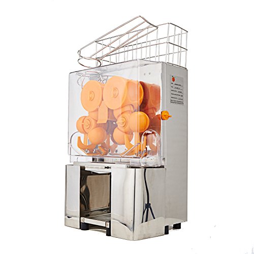 Moracle Juicer Licuadora para Fruta 120W Licuadora Exprimidor Comercial Exprimidor de Naranja Eléctrico 22-30 Oranges Centrifugar Juice Juicer Comercial Juice Licuadora de Zumos Automático