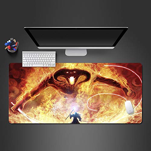 Mouse Pad Juego de Velocidad Juego de computadora Teclado computadora Personal Teclado Mesa Grande Mate Tit 900 x 400 x 2