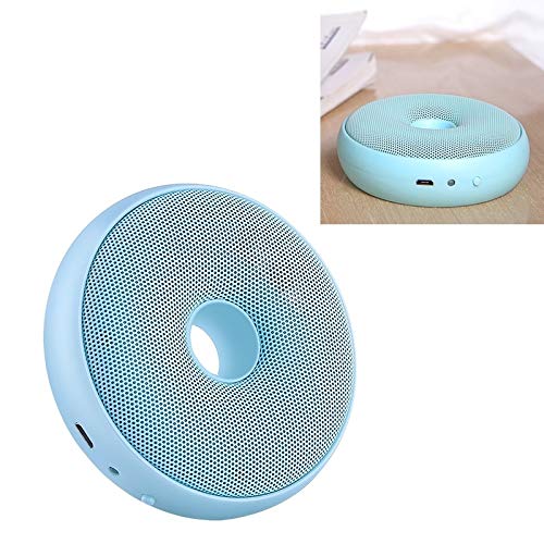 MQMT Donut Portátil Eléctrico Purificador De Aire Inicio Alquiler De Ozono del Anión del Desodorante, luckyqq (Color : Blue)