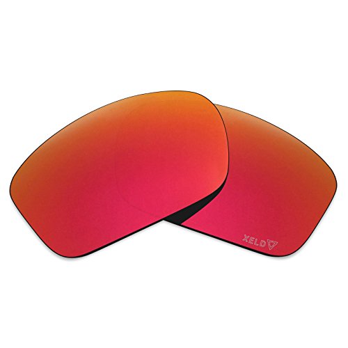 Mryok - Vasos de repuesto para Oakley Scalpel OO9095, Hombre, color Xeld Polarisiert - Johnny Red, tamaño Talla única