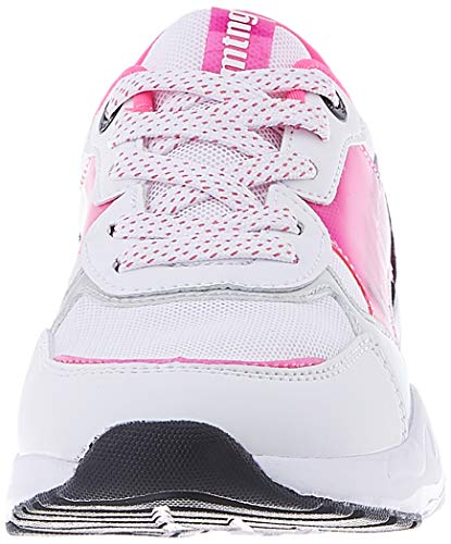 MTNG 47968, Zapatillas para Niños, Multicolor (Action PU Blanco/Vin Fucsia Fluor/Iris Plata/Yoda Negro C49525), 35 EU