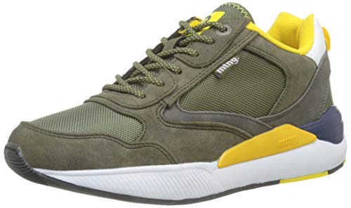 MTNG Attitude 84214, Zapatillas para Hombre, Verde (Brisbane Kaky/Isabela Kaky/Mesh Kaky/Tano Blanco C45107), 43 EU