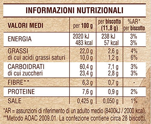 Mulino Bianco - Galletas Cioccograno 330gr