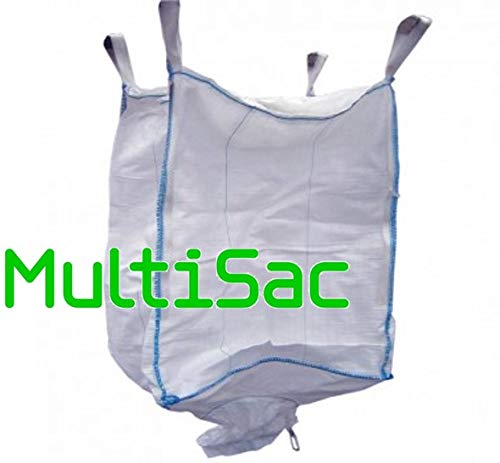 MULTISAC Big Bag (FIBC) 90x90x90 cm 1000 Kg con válvula de descarga. (1)