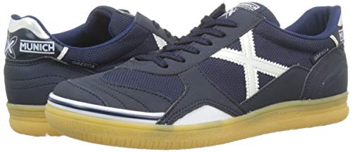 Munich Gresca 07, Zapatillas de Deporte para Hombre, Azul (Marino 613), 43 EU