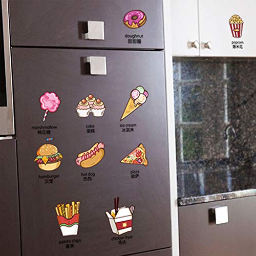 Mural ZOZOSO Creativo De Dibujos Animados Cocina Puerta Del Gabinete Pegatinas Decorativas Refrigerador Pegatinas Fruta Personalidad Restaurante Pegatinas De Pared