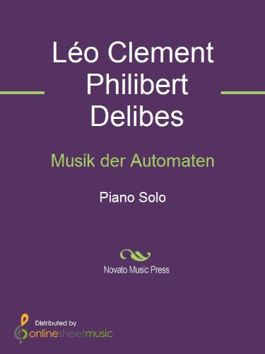 Musik der Automaten - Piano (English Edition)