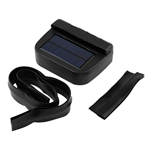 MUXAN Enfriador Solar del Coche Ventilador portátil Enfriador para automóvil Ventilador para Autos potentes Refrigeración automática Ventiladores para Aire Acondicionado Mini Accesorios