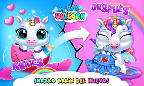 My Baby Unicorn - Cuidado y vestido de un pony virtual