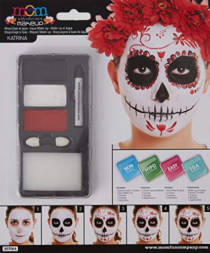 My Other Me Me-207064 Kit Maquillaje Adulto Catrina, Talla única (Viving Costumes 207064)