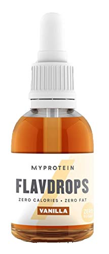 MyProtein Flavdrops Saborizante Natural, Sabor Vainilla - 50 ml