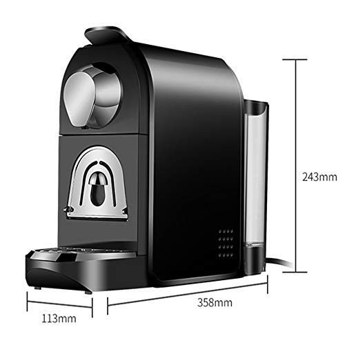 N / A Máquina de café para el hogar, máquina de café automática, operación con una Sola tecla, Simple y rápido, diseño de Apagado automático de Ahorro de energía de 9 Minutos
