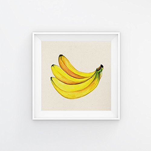 Nacnic Pack de láminas para enmarcar Frutas Tropicales. Posters Cuadrados con imágenes de Frutas. Decoración de hogar. Láminas para enmarcar. Papel 250 Gramos