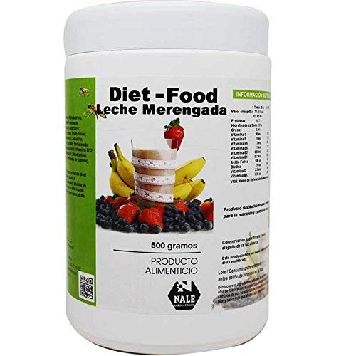 Nale Diet Food Batido, Sabor Leche Merengada - 500 gr