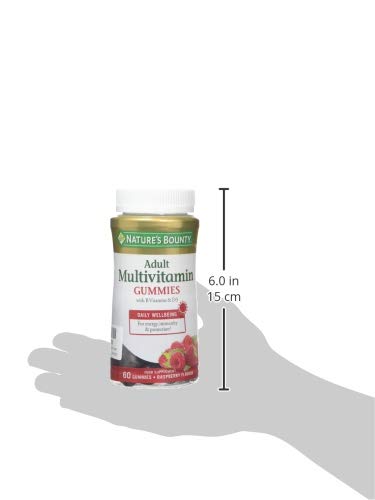 Nature's Bounty Multivitamínico Adultos Gummies con Vitaminas B y D3-212 gr