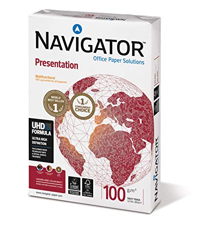 Navigator Presentation - Papel multiusos para impresora - A4 100gr - 5000 hojas