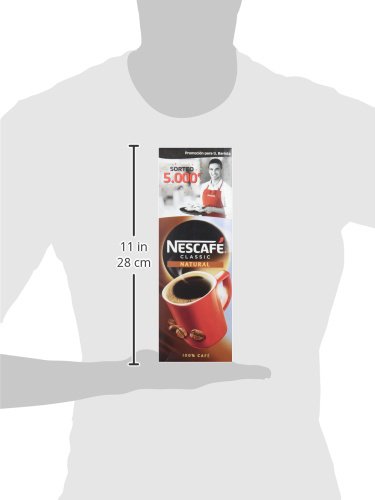 NESCAFÉ Café soluble Natural - 2 Estuches De 50 Sobres de Café - 200g