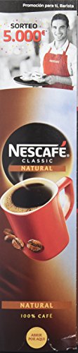 NESCAFÉ Café soluble Natural - 2 Estuches De 50 Sobres de Café - 200g