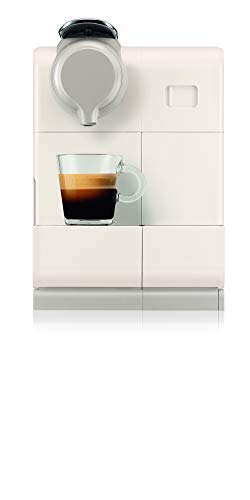 Nespresso De'Longhi Lattisima Touch Animation EN560.W - Cafetera monodosis de cápsulas Nespresso con depósito de leche, 6 recetas seleccionables, 19 bares, apagado automático, color blanco