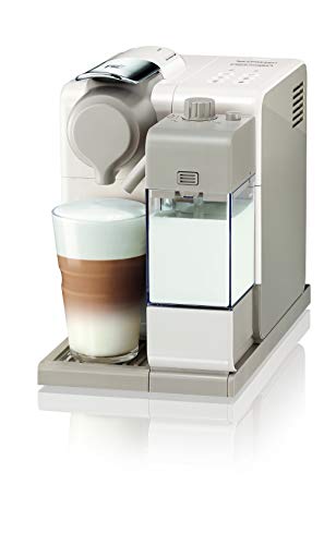 Nespresso De'Longhi Lattisima Touch Animation EN560.W - Cafetera monodosis de cápsulas Nespresso con depósito de leche, 6 recetas seleccionables, 19 bares, apagado automático, color blanco