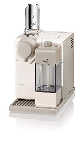 Nespresso De'Longhi Lattisima Touch Animation EN560.W - Cafetera monodosis de cápsulas Nespresso con depósito de leche, 6 recetas seleccionables, 19 bares, apagado automático, color blanco